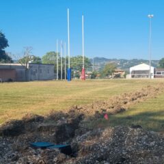 Nuovo impianto di irrigazione per il campo da Rugby di Gubbio