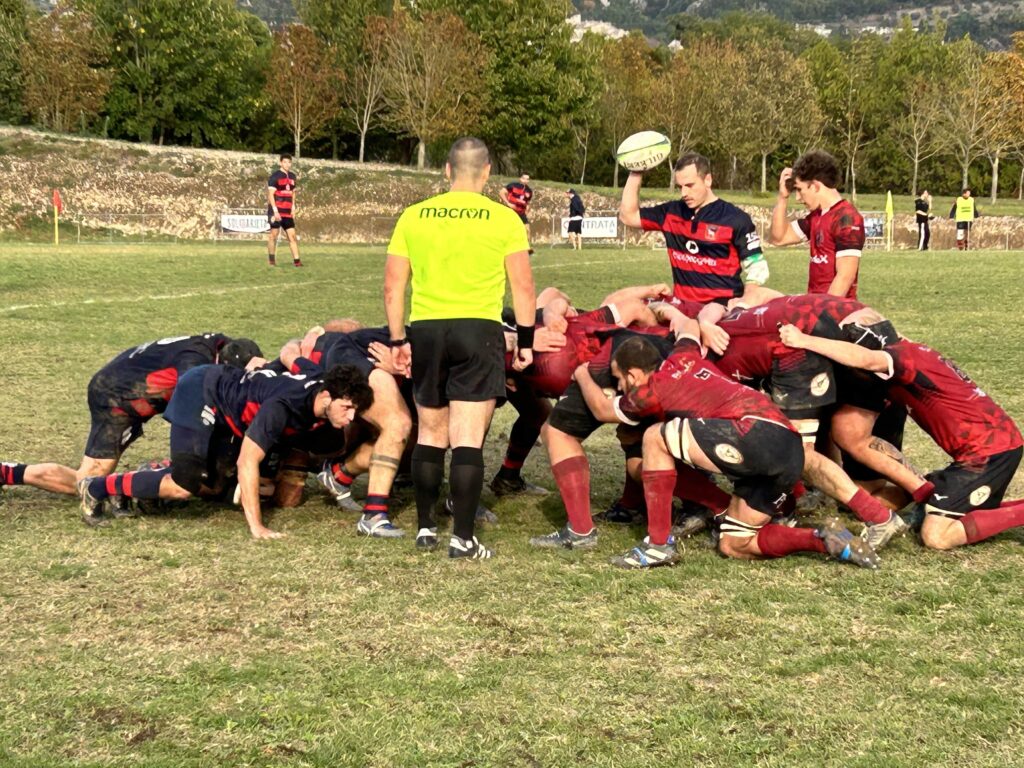 Il Rugby Gubbio fa “en plein”: vince l’U16, l’U18 e la Prima Squadra che batte 13-10 i Lions Amaranto Livorno