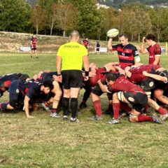Il Rugby Gubbio fa “en plein”: vince l’U16, l’U18 e la Prima Squadra che batte 13-10 i Lions Amaranto Livorno