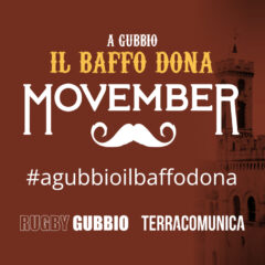Movember: A Gubbio il Baffo Dona!