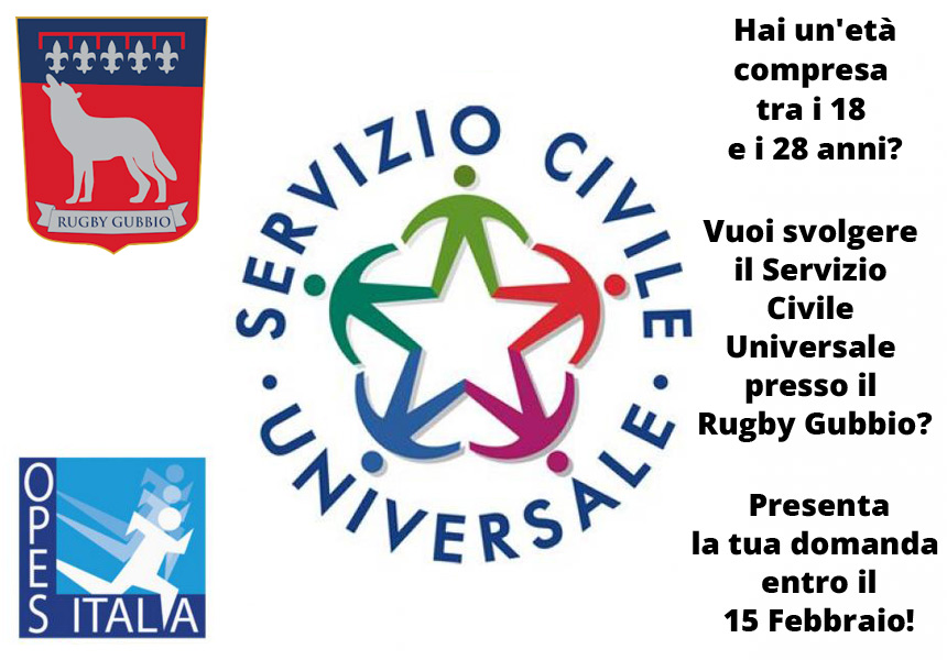 Rugby Gubbio e Servizio Civile Universale 2024