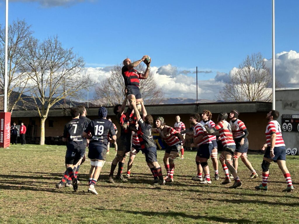 Un grande Rugby Gubbio batte in casa il Firenze 69-0, segnando ben 11 mete