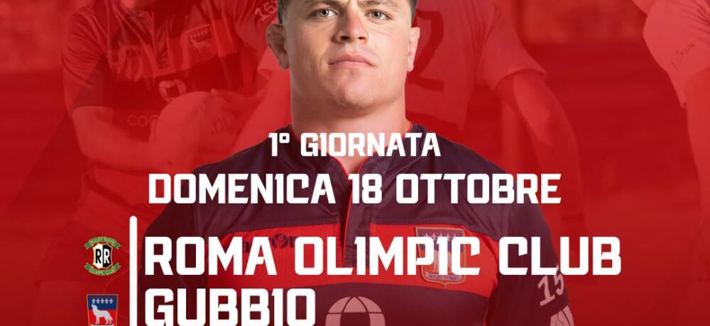Rugby Gubbio, il grande giorno è arrivato: domenica 18 ottobre la prima partita nel campionato di Serie A!!!