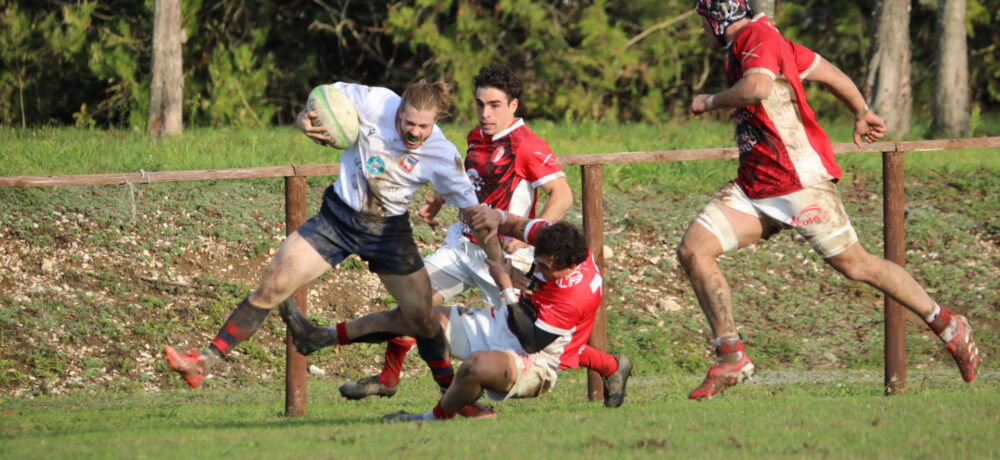 Rugby Gubbio, prima vittoria in Serie A: il derby con il Perugia finisce 42-15