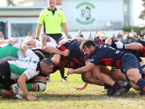 Rugby Gubbio, storico debutto in Serie A: il Roma Olimpic si impone 64-19